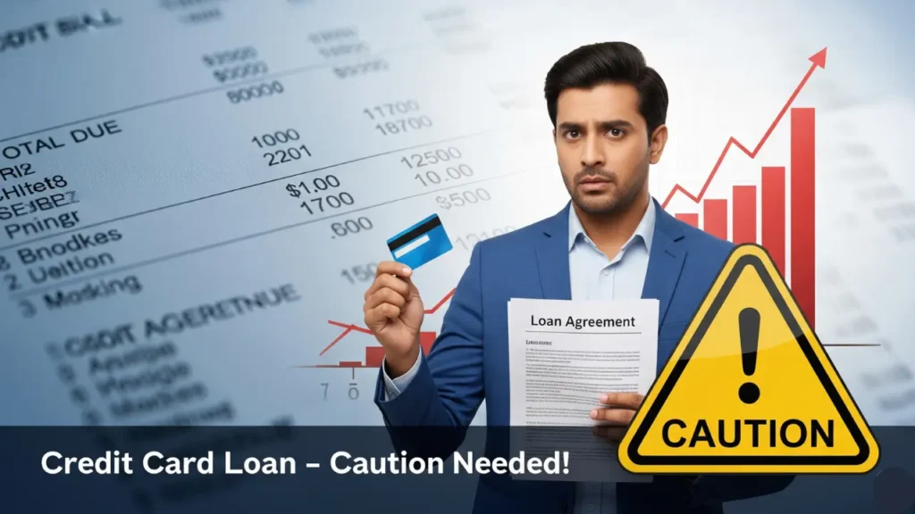 credit card loan advantages disadvantages hindi